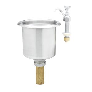 T&S Brass B-2282-01-F05 Dipper Well Faucet w/ Drain