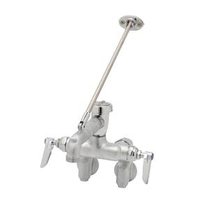 T&S Brass B-0667-RGH Wall Mount Service Sink Faucet w/ Eterna Cartridges