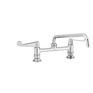 T&S Brass 5F-8DWS14 8" Deck Mount Workboard Mixing Faucet