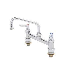 T&S Brass B-0222-CC 8" Deck Mount Workboard Mixing Faucet