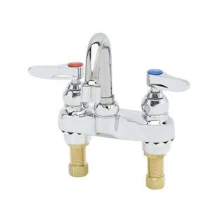 T&S Brass B-2320 4" Deck Mount Medical Faucet w/ 2-15/16" Swivel Gooseneck