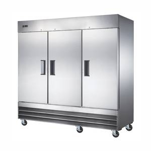 Falcon Food Service AR-72 72 cu. ft. Three Door Reach-In Stainless Steel Refrigerator