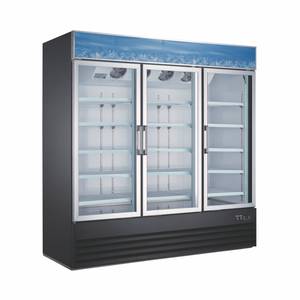 Falcon Food Service AGM-78 57.5 cu. ft. Three Door/Glass Door Refrigerated Merchandiser