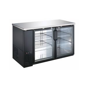 Falcon Food Service ABB-48G 48" Back Bar Refrigerator w/ Two Glass Doors