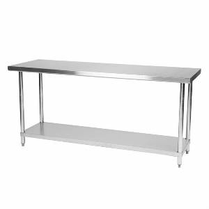 Falcon Food Service WT-2472 24x72 18 Gauge Stainless Steel Worktable