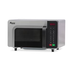 Amana RMS10TSA 1000W Commercial Low Volume Microwave Oven w/ Touch Controls