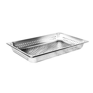 Thunder Group STPA3122PF 1/2 Size 24 Gauge Perforated Steam Table Pan - 2-1/2" Deep