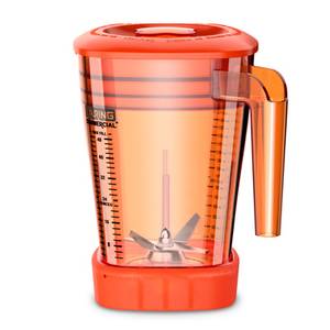 Waring CAC93X-28 48 oz The Raptor Copolyester Blender Container -Orange