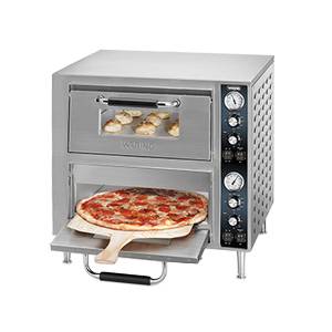 Waring WPO750 27" Double Deck Electric Countertop Pizza Oven