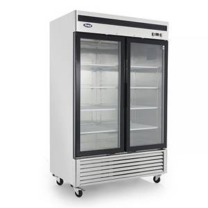 Atosa MCF8707GR 44.8 cu ft Double Section Refrigerated Merchandiser