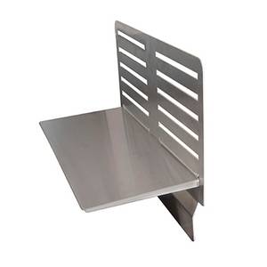 BK Resources GCP-3S 18" Stainless Large GrillCook Pro Upright Shelf Stand