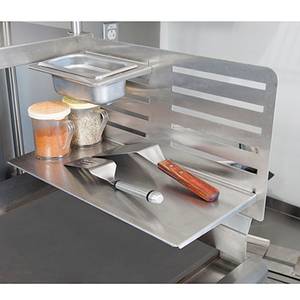 BK Resources GCP-3S-9P 18" Stainless Large GrillCook Pro Upright Shelf Stand