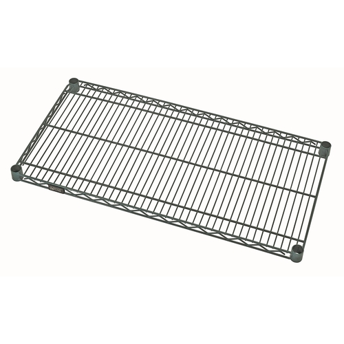 Quantum Food Service 2448P 48x24 Green Epoxy Wire Shelf