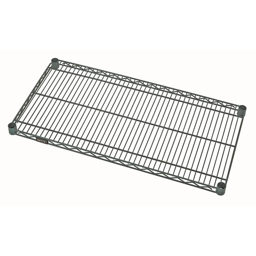 Quantum Food Service 2154P 54x21 Green Epoxy Wire Shelf