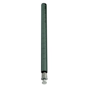 Quantum Food Service P63PX 63" Stationary Green Epoxy Coated Post