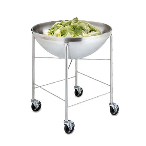Vollrath 79018 Welded Stainless Steel Mobile Mixing Bowl Stand