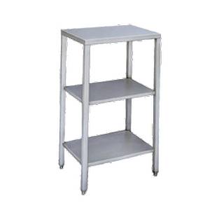 Winholt ES-S1622 16x22 (304) Stainless Scale Stand Table w/ Middle Shelf