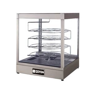 Doyon Baking Equipment DRPR4S Stainless Steel Countertop Food Warmer/Display Case