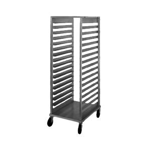 Nu-Vu Food Service Systems SB-2 Full Size Knock Down Aluminum Pan Rack w/ Open Sides