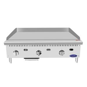 Atosa ATTG-36-NG - On Clearance - CookRite HD 36" Thermo-Griddle with Total 75,000 BTU - NAT