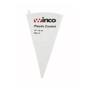 Winco PBC-14 14" Pastry Bag w/ Polyurethane Interior Coating