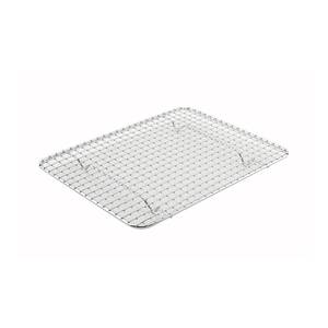 Winco PGW-810 8"x10" Chrome Plated Half Size Wire Pan Grate