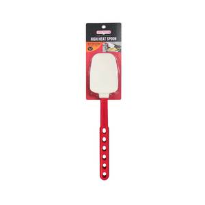 ChefMaster 90228 13-2/5" High-Temp Spoon with Silicon Spoon Blade
