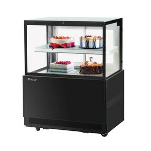 Turbo Air TBP36-46FN-W(B) 36" Wide 9 cu ft Refrigerated Bakery Display Case