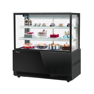 Turbo Air TBP60-54FN-W(B) 60" Wide 21.8 cu ft Refrigerated Bakery Display Case