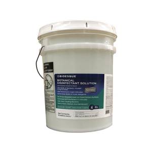 Bioesque Solutions BIO-5G 5 Gallon No Rinse NonToxic Botanical Disinfectant Solution