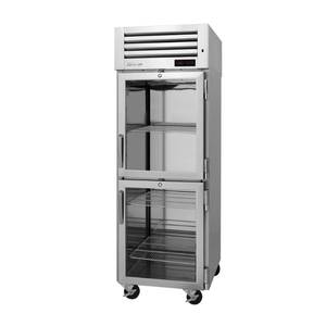 Turbo Air PRO-26-2H2-GS-PT(-L) Pro Series 25.4 cuft Glass/Solid Pass Through Heated Cabinet