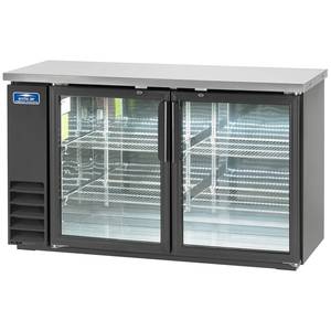 Arctic Air ABB60G 60" Two Section Glass Door Back Bar Cooler
