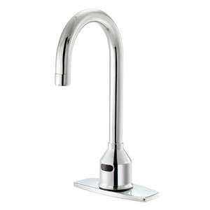 Krowne Metal 16-650P Royal Series Deck Mount Electronic Faucet With Deck Plate