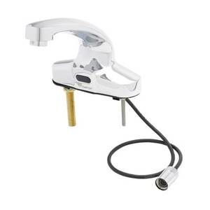 T&S Brass EC-3104-HG Chekpoint Electronic Deck Mount 4" Center Faucet