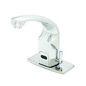 T&S Brass EC-3132-4DP Checkpoint Above Deck 4" Center Deck Mount Faucet