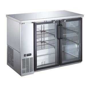 Falcon Food Service ABB-48GSS 48" Glass Door Back Bar Cooler w/ Stainless Steel Exterior
