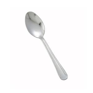 Winco 0001-10 Medium Weight Stainless Steel Dominion Tablespoon - 1 Doz