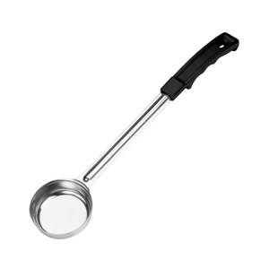 Winco FPSN-1 1 oz Stainless Steel Solid Black Handle Portion Controller