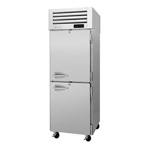 Turbo Air PRO-26-2H2-SG-PT(-L) Pro Series 26.2 cuft Glass/Solid Pass Through Heated Cabinet