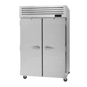 Turbo Air PRO-50H Pro Series 47.7 cu ft 2 Solid Door Reach-In Heated Cabinet