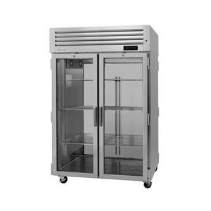 Turbo Air PRO-50H-G Pro Series 47.7 cu ft 2 Glass Door Reach-In Heated Cabinet