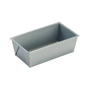 Winco HLP-53 5-5/8" x 3-1/8" Aluminized Steel Open Top Loaf Pan