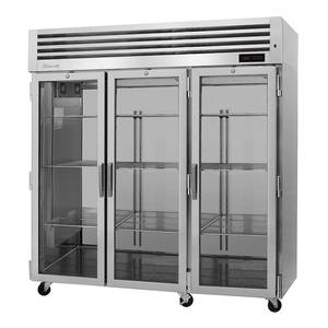 Turbo Air PRO-77H-G Pro Series 73.9 cu ft Reach-In Three-Section Heated Cabinet
