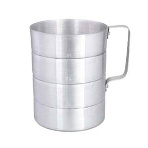 Browne Foodservice 575640 4 Qt Heavy Duty Aluminum Dry Measure Cup