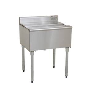 Eagle Group B48IC-16D-18 1800 Series 48" W x 20 D Stainless Steel Underbar Ice Bin