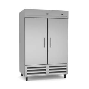 Kelvinator KCHRI54R2DRE 49 cu ft 2 Door Reach-in Refrigerator w/ Stainless Interior