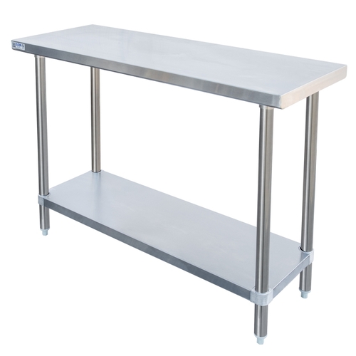 GSW USA WT-P1848 Premium 48" x 18" 16 Gauge Stainless Steel Work Table