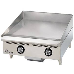 Star 824TCHSA Ultra-Max 24" Chrome Plated Gas Thermostatic Griddle