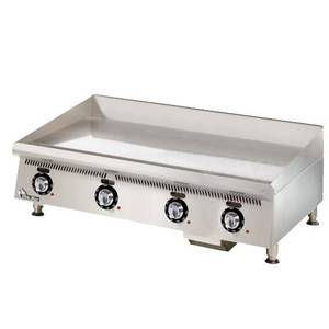 Star 848TCHSA Ultra-Max 48" Gas Chrome Plated Thermostatic Griddle