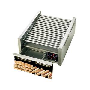 Star 45STBD Grill Max 45 Hot Dog & 32 Buns Stadium Seating Roller Grill